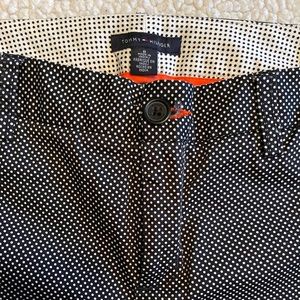 TH black and white polka dots long shorts